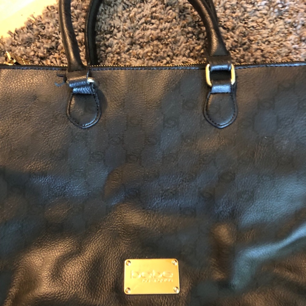 Bebe black purse